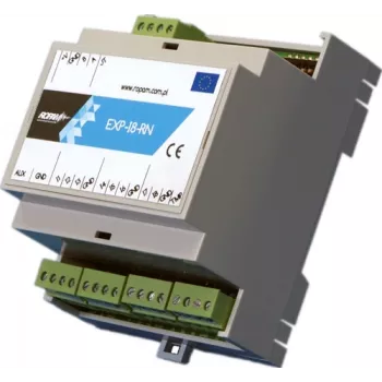 ROPAM EXP-I8-RN-D4M módulo de expansión de E/S - 8 entradas, 4 salidas de relé, bus RN