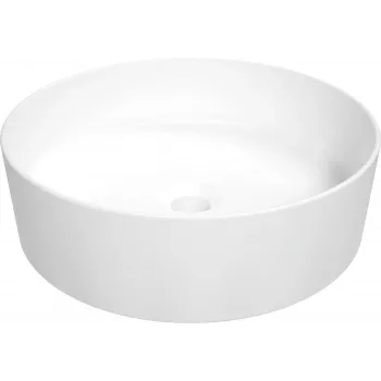 DEANTE Lavabo de sobreponer de cerámica CGR_6U4S blanco brillo