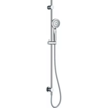 DEANTE NQA 061K Conjunto de ducha 3 funciones con barra de ducha - conexión empotrada, cromo