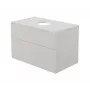 DEANTE CREA Mueble bajo lavabo con encimera de lavabo 600x450x570 mm blanco MDF/cerámica