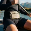 iLike Riñonera impermeable IPX8 - protección segura para dispositivos electrónicos y documentos negra