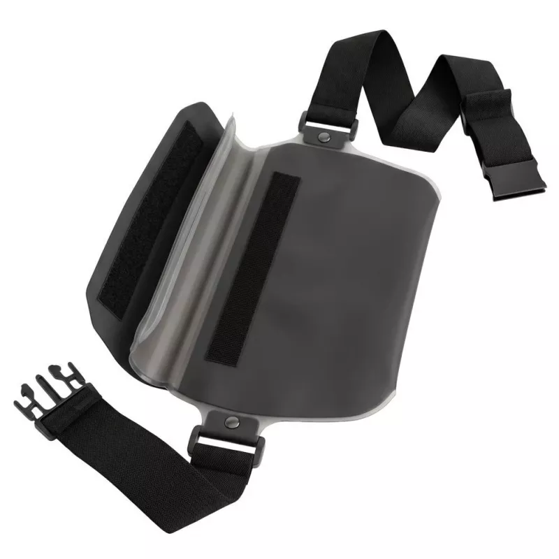 iLike Riñonera impermeable IPX8 - protección segura para dispositivos electrónicos y documentos negra