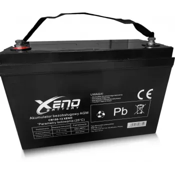 BAT Xeno Black 12V 100Ah AGM Batería