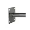 CORAB USL-48/250AL Soporte de pared angular para mástil de 48mm, saliente 250mm, aluminio, plateado