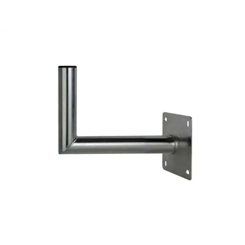 CORAB USL-48/300AL Soporte de pared en esquina para antena parabólica, aluminio, tubo de 48 mm, brazo de 300 mm
