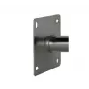 CORAB USL-48/300AL Soporte de pared en esquina para antena parabólica, aluminio, tubo de 48 mm, brazo de 300 mm