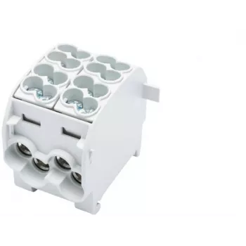 SIMET SCB 25-2 Al/Cu 80-120 SIMBLOCK Bloque de distribución - gris 81505002