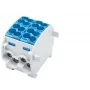 SIMET SCB 25-2 bloque de distribución de derivación Al/Cu, azul, 81505003