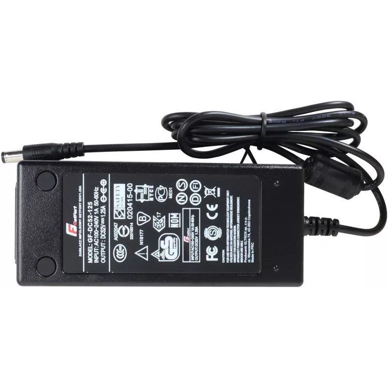 GETFORT 52V 1.25A 65W Fuente de alimentación conmutada