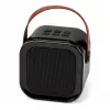 LEAN Set de karaoke altavoz Bluetooth dos micrófonos luces LED negro