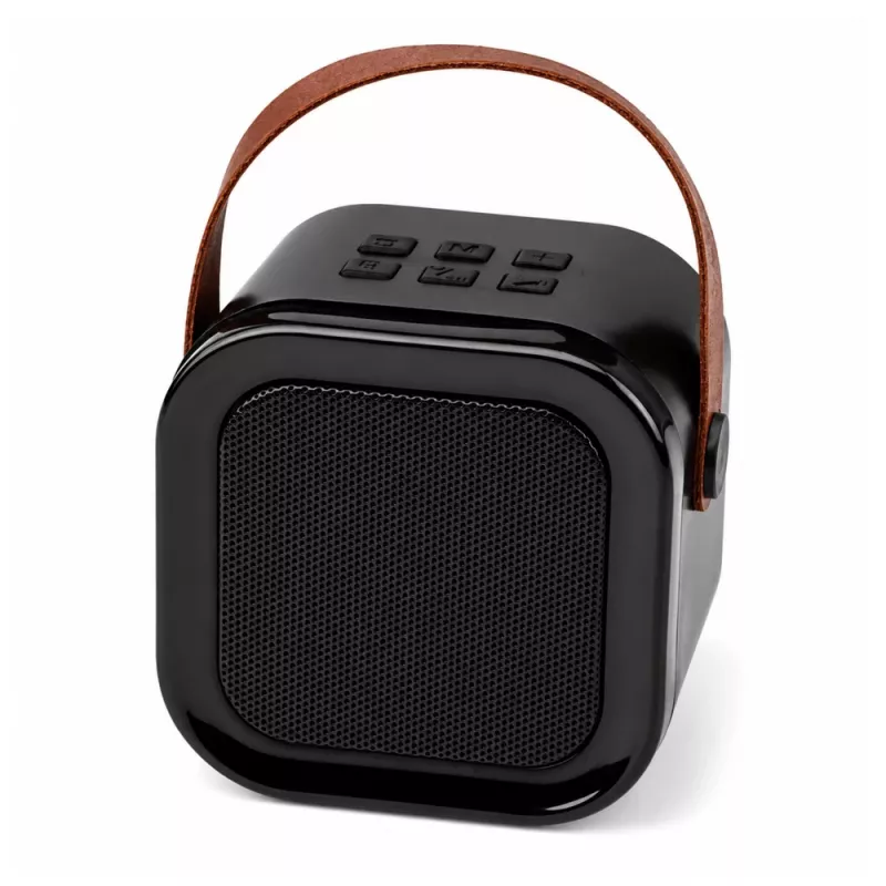 LEAN Set de karaoke altavoz Bluetooth dos micrófonos luces LED negro