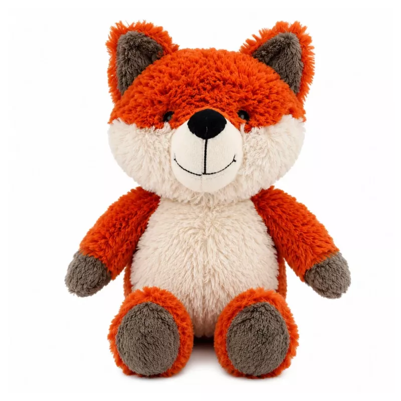 LEAN TOYS Zorro de peluche Suave 28 cm
