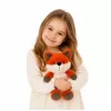 LEAN TOYS Zorro de peluche Suave 28 cm