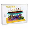 LEAN TOYS Bloques de construcción Barco Titanic sobre un arrecife de coral 3892 piezas