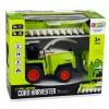 LEAN TOYS Cosechadora de maíz con mando a distancia, luz y sonido 1:24
