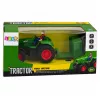 LEAN TOYS Tractor agrícola RC teledirigido con remolque Farmer 1:24
