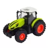 LEAN TOYS Tractor RC teledirigido con remolque de balas de heno e iluminación 1:24