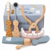 LEAN TOYS Set de dentista de madera Pequeño dentista