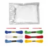 LEAN TOYS Set creativo de peluches para coser fieltro DIY animales marinos 6 uds.
