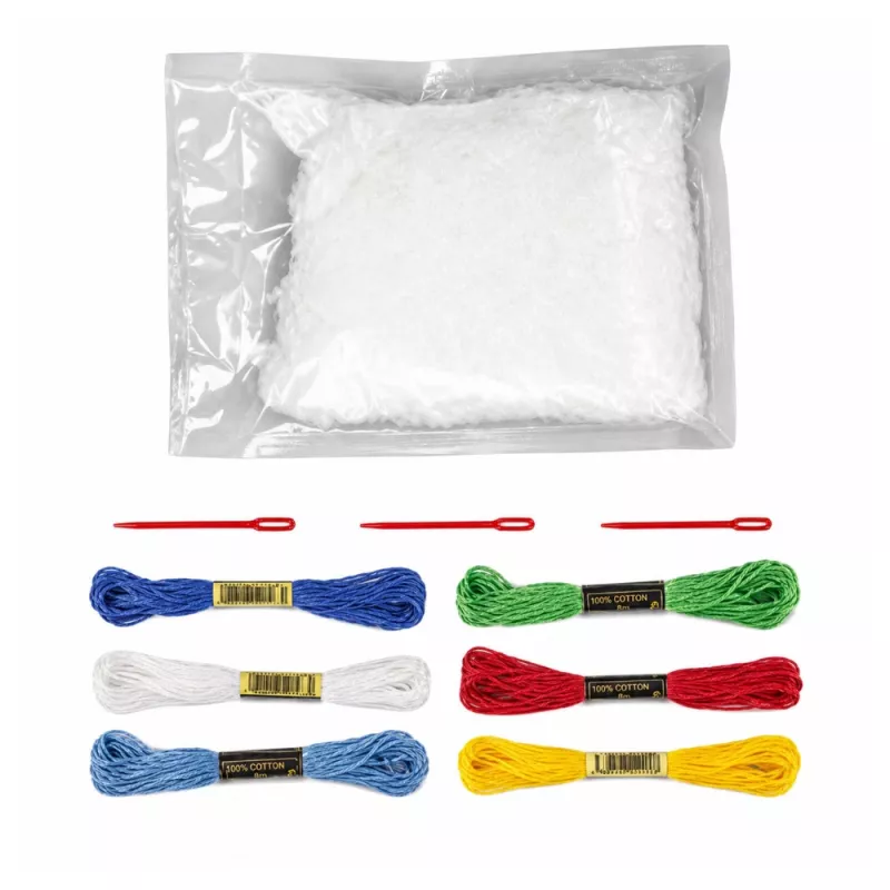LEAN TOYS Set creativo de peluches para coser fieltro DIY animales marinos 6 uds.