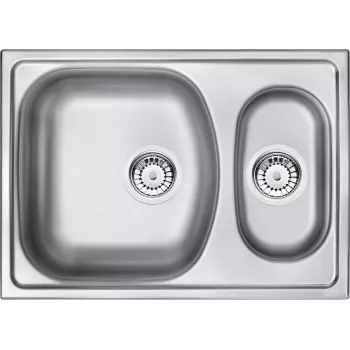 DEANTE ZEX 3503 Fregadero de granito compuesto 1.5 senos Onyx Black