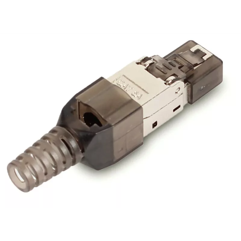 GETFORT Conector modular RJ45 Cat.6A FTP sin herramientas 8P8C