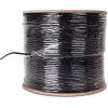 GETFORT Cat.5e F/UTP Cable de conexión exterior relleno de gel 500m negro