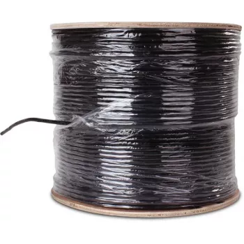 GETFORT CAT.6 F/UTP Cable de red exterior con núcleo seco resistente a los rayos UV 500m negro