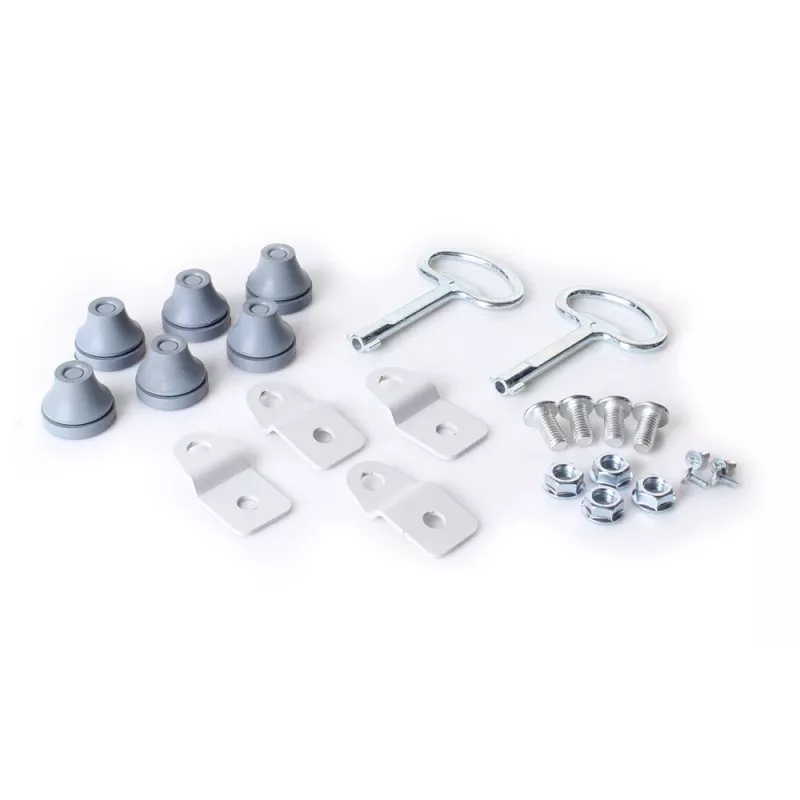 Getfort Armario rack hermético de pared 10