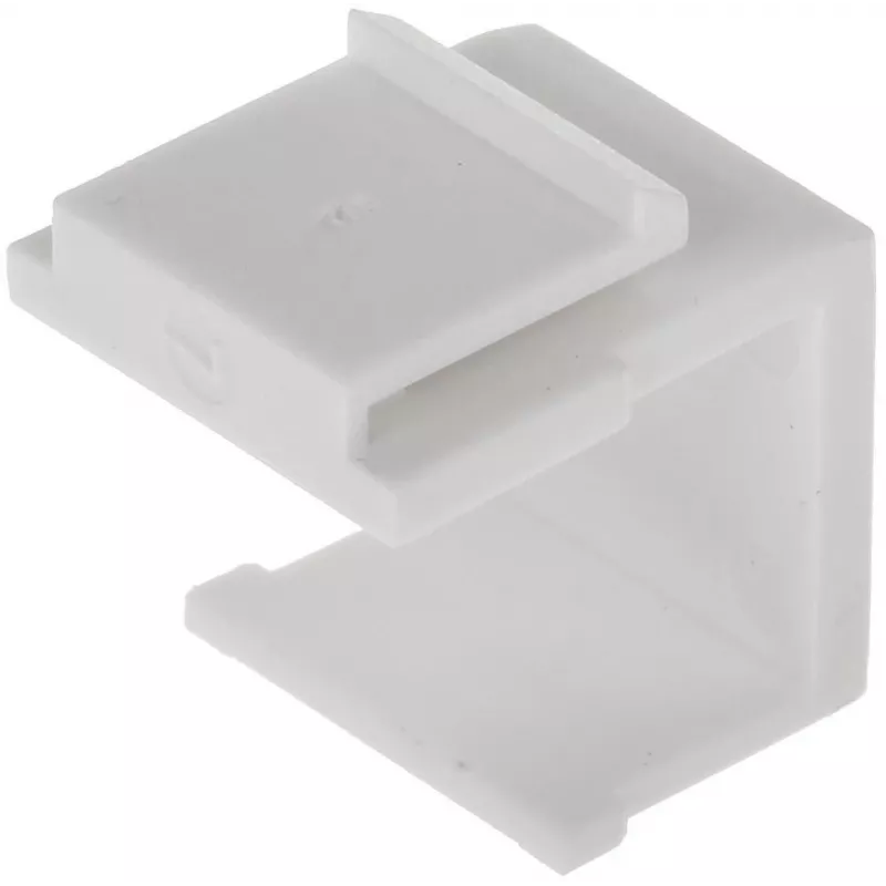 GETFORT Tapones ciegos para keystone pack de 50 blanco