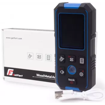 GETFORT GF-518 Detector de madera, metal y tensión AC