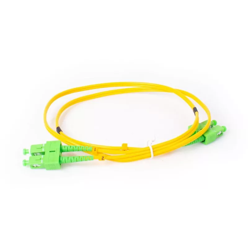 GETFORT GF-SASAD1 Cable de parcheo de fibra óptica SM SC/APC-SC/APC dúplex 1m