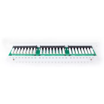 GETFORT PGF-5EUTP24-B5-G Panel de parcheo UTP Cat.5e 24 puertos gris 1U montaje en rack