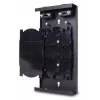 GETFORT GF-FO-PSN2-8SX Panel de parcheo de fibra óptica, 8xSC/PC simplex, montaje en pared, gris