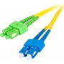 GETFORT latiguillo de fibra óptica SM SC/UPC-SC/APC dúplex 3m
