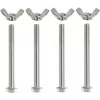 GETFORT GF-ANT-360 antena omnidireccional 12 dBi 2,4-2,5 GHz conector hembra N blanca