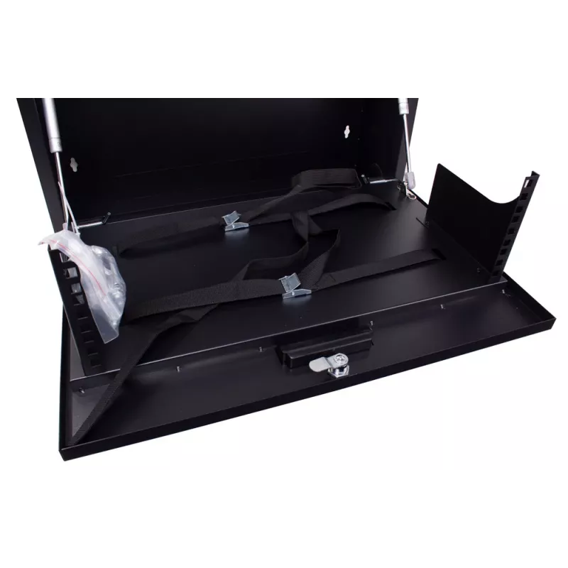 GETFORT WGF02-60/50/21-H-WSB carcasa rack CCTV 2U 600x540x210mm negra VESA