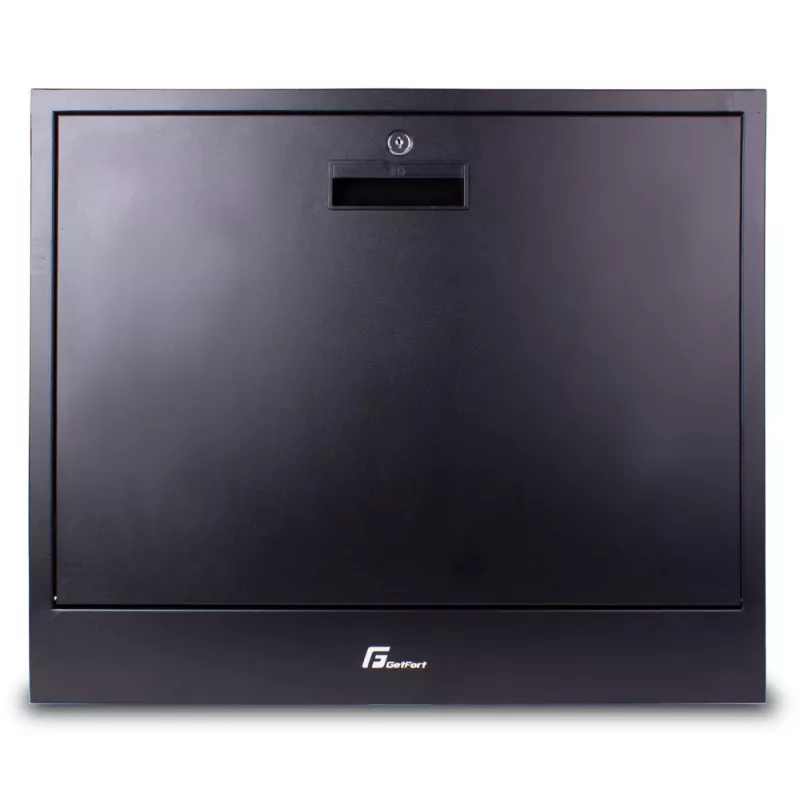 Getfort carcasa rack CCTV 3U (acceso fácil) 600x540x255mm negra VESA