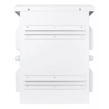 Getfort carcasa de mástil hermética 300x200x400 mm IP65 ABS gris claro