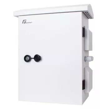 Getfort carcasa de mástil hermética 300x200x400 mm IP65 ABS gris claro