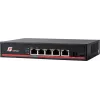 GETFORT GF-106-4PG-S-65 switch Gigabit PoE+ de 5 puertos (4 puertos PoE+, 65W, 1 SFP) sobremesa/pared