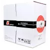 GETFORT cable de red Cat.6 U/UTP CCA 305m gris