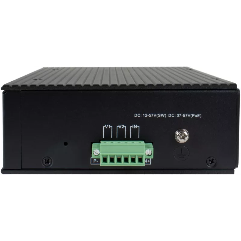 GETFORT GF-110-8PG-2G-2S switch PoE+ industrial, 8x PoE+ Gigabit + 2x Gigabit + 2x SFP, -40°C a 80°C