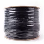 GETFORT cable de red exterior CAT.6 U/UTP autosoportado seco resistente a los rayos UV 305m