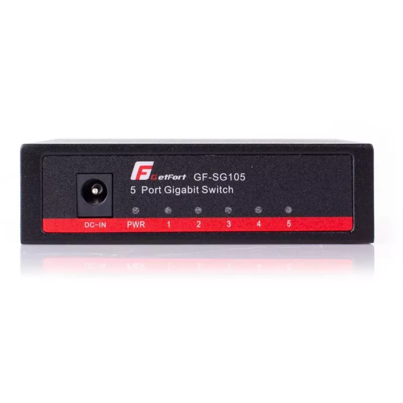 GETFORT SG105 switch Gigabit Ethernet de 5 puertos para sobremesa