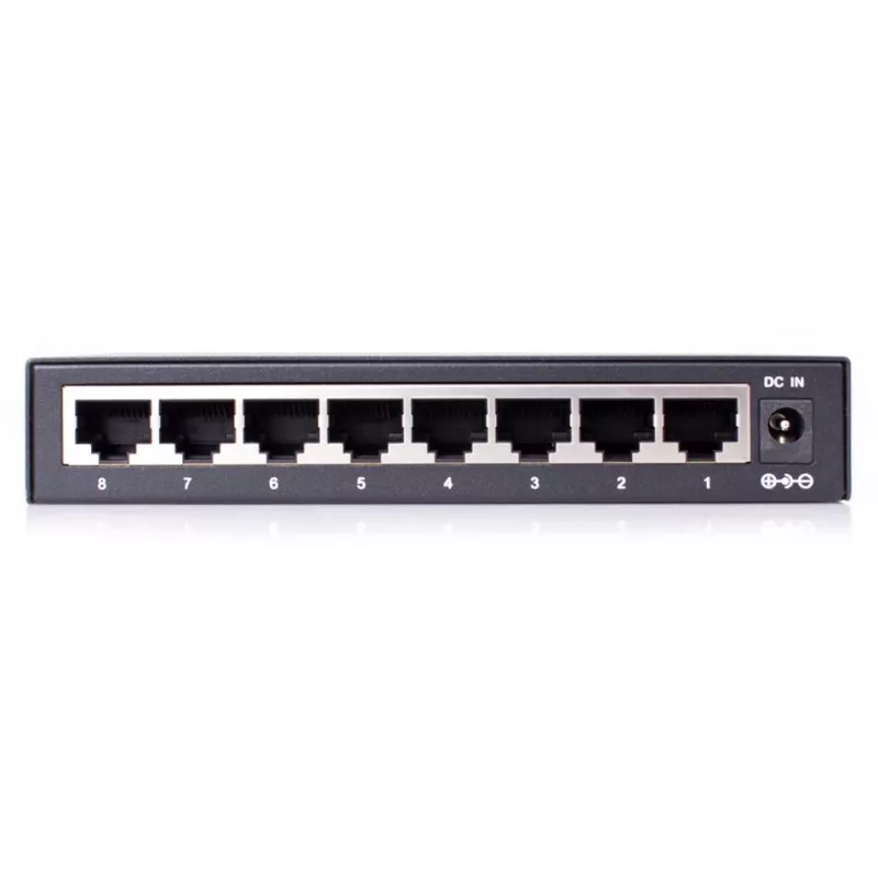GETFORT SG108 switch Gigabit Ethernet de 8 puertos para sobremesa