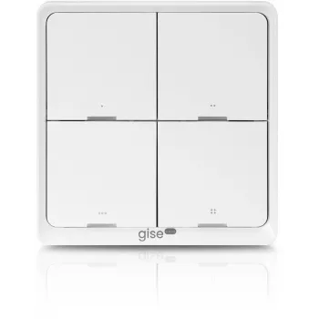 GISE botón de escena inteligente Zigbee Tuya GSBT-ZB blanco