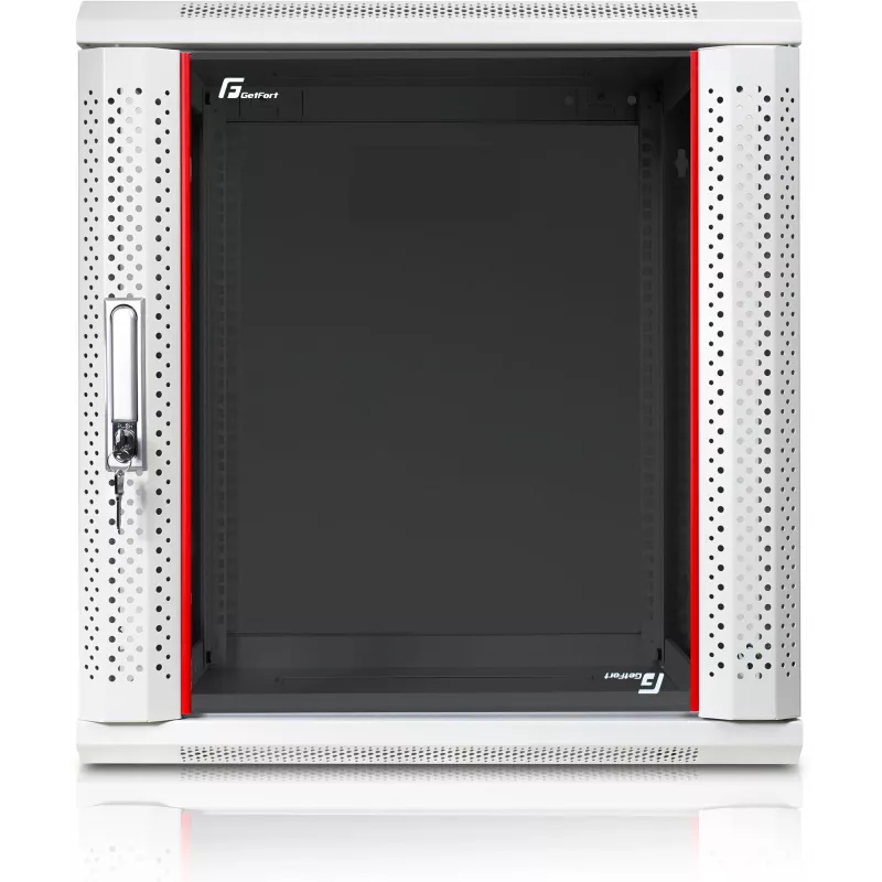 GETFORT CALI armario rack de pared 19 inch 12U 600x450 gris