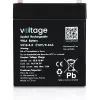 Batería AGM Voltage 12V 5Ah VE12-5.0 (6-9 años de vida útil)