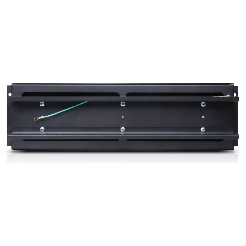 Getfort Panel de distribución de alimentación 3U 22x Schuko 230V 16A con cable de 2m negro
